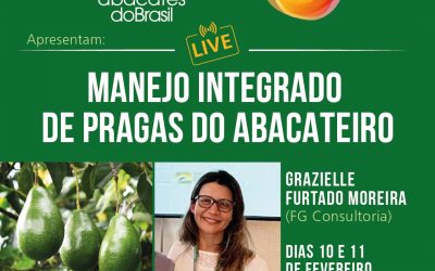 Abacates do Brasil promove live sobre o Manejo Integrado de Pragas (MIP)
