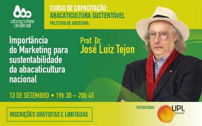 Palestra: Prof. Dr. José Luiz Tejon – Importância  do Marketing para  sustentabilidade  da abacaticultura  nacional.