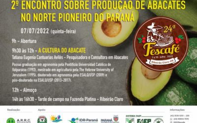 2º Encontro sobre Produção de Abacates no Norte Pioneiro do Paraná